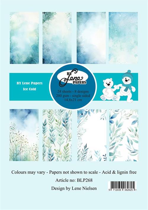 By Lene Ice cold 24 ark 14,85x21cm 200g